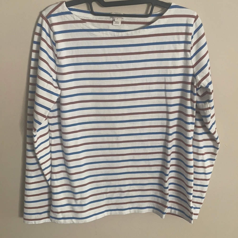 Jcrew striped long sleeve